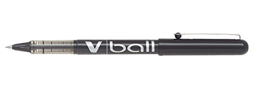 Pilot V-ball stylo roller pointe métal 0,5 mm encre liquide noire - lot de 12 code EAN 4902505077630 