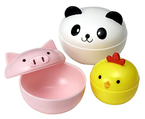 Japonmania - donburi animals cups - 3pcs code EAN 4904705159208 