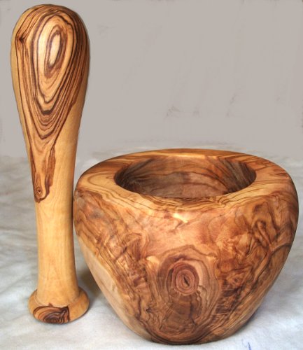Mortier 12 cm en V avec pilon en bois d'olivier | OLIVE WOOD MORTAR PESTLE 4.7 Inch 4926617257117 Artisanat Tunisien à prix bas Mortier 12 cm en V avec pilon en bois d'olivier | OLIVE WOOD MORTAR PESTLE 4.7 Inch 4926617257117 Artisanat Tunisien à prix bas