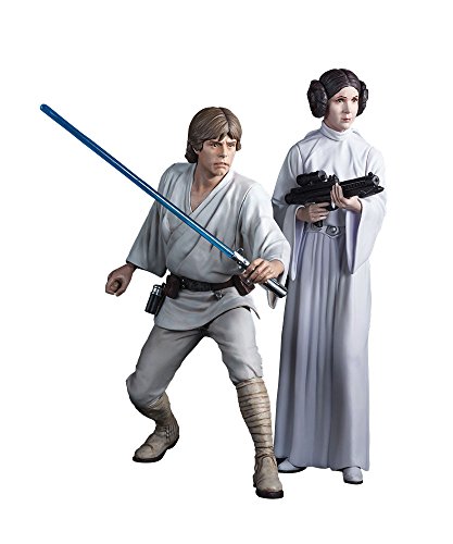 Star Wars pack 2 statuettes PVC ARTFX+ Luke Sky...