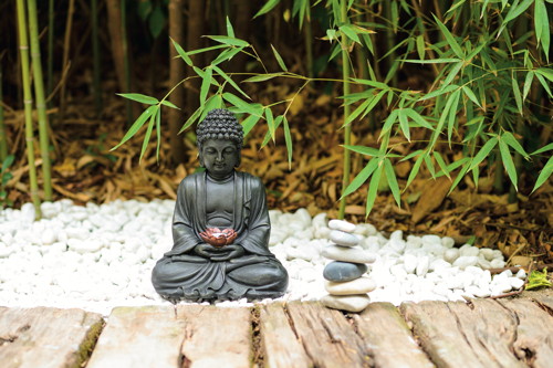  BOUDDHA SOLAIRE AVEC FLEUR DE LOTUS code EAN 4948091317123 