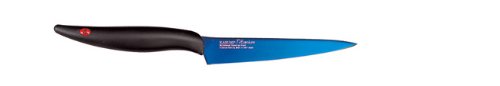 Kasumi Titanium Bleu couteau office 12 cm - ktb4 - couteau pour peler fruits, légumes, champignons 4950586220124 (4950586220124)