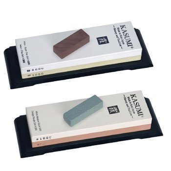 Kasumi Couteaux Kasumi - pierre à aiguiser japonaise - Set Pierre à aiguiser (K11 + K12 / 240/1000/3000/8000) code EAN 4950586444414 