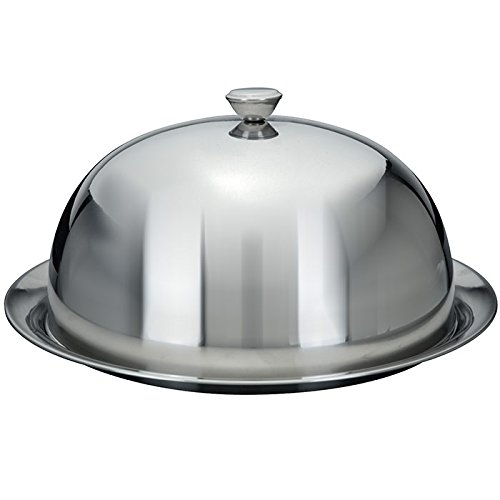 Grande Cloche Couvre Assiette Maitre d'Hotel + ...