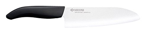 Fk-160-wh bk couteau d'office santoku ceramique