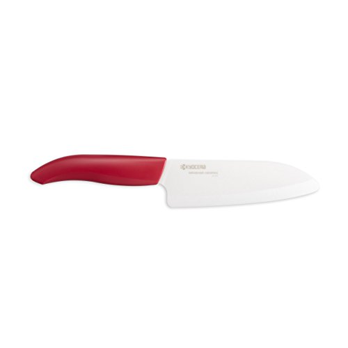 Fk-140-wh rd couteau du chef manche rouge lame ...