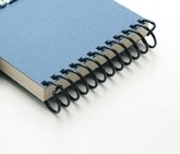 CARL 3 spirales de reliure - Bleu - Ø 18 mm - 40 anneaux - Carl code EAN 4971760995843 