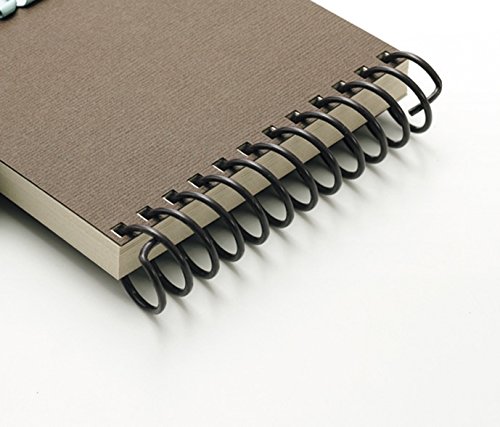 3 spirales de reliure - Brun foncé - Ø 18 mm - ...