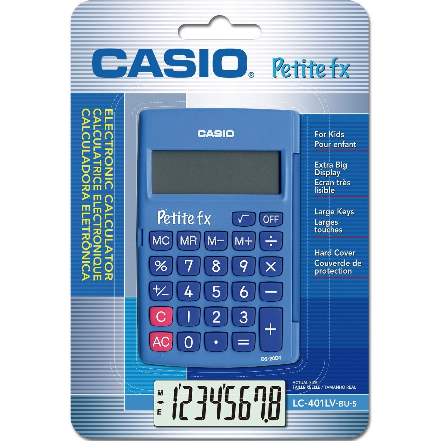 Calculatrice scientifique Petite FX Bleue CASIO
