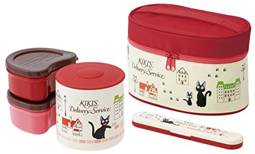 Skater (SKATER) Boîtes Repas Bento Thermos 560ml avec Sac et Fourchette "Kiki la Petite Sorcière" - Skater KCLJ7DX - Japon code EAN 4973307279478 