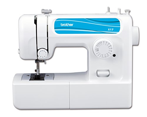 X17vm1 machine à coudre blanc/bleu 40 x 14 x 30 cm