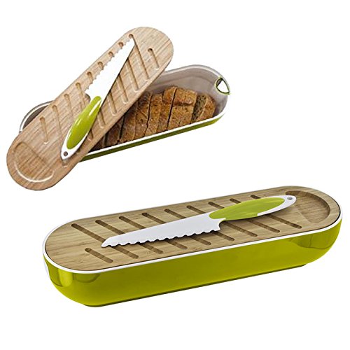 Corbeille à Pain 3 en 1 - planche à pain bambou...