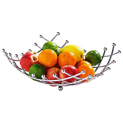 Panier à Fruits (corbeille, coupe) - En métal C...