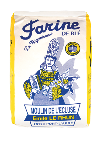 MOULIN DE L’ÉCLUSE FARINE DE BLÉ LA BIGOUDENNE® code EAN 4989858 