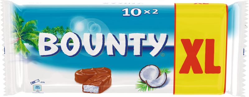 BOUNTY BARRES CHOCOLATÉES BOUNTY code EAN 5000159462648 