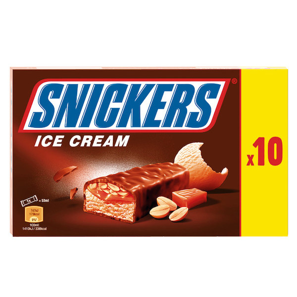 BARRES GLACÉES SNICKERS