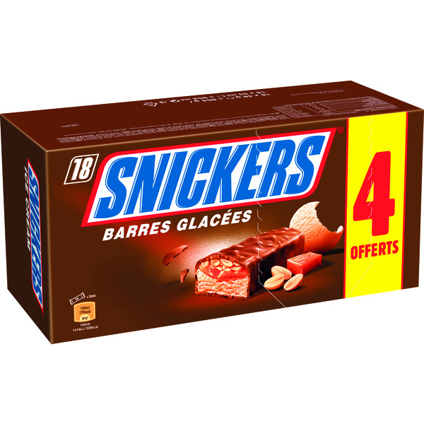 SNICKERS GLACÉS