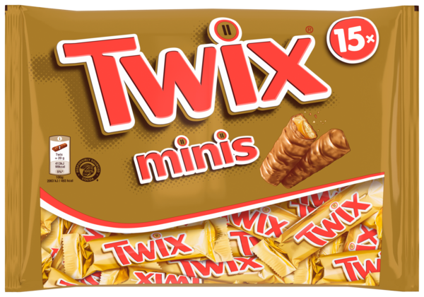 TWIX MINI BARRES CHOCOLATÉES TWIX
TWIX code EAN 5000159560726 