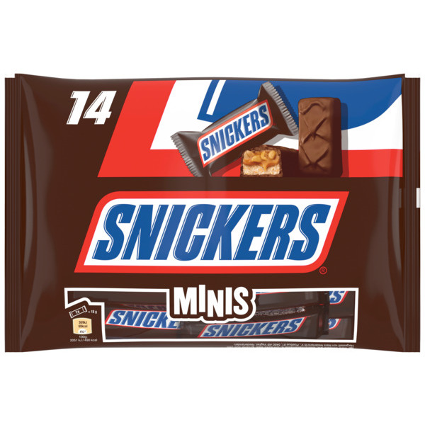 Snickers Minis code EAN 5000159562294 