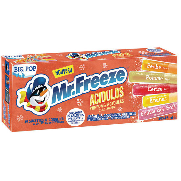 Sucettes à congeler Big Pop