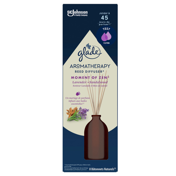 GLADE AROMATHERAPY Désodorisant capillaire code EAN 5000204227222 