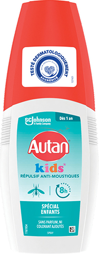SPRAY RÉPULSIF 
ANTI-MOUSTIQUES 
SPÉCIAL ENFANTS