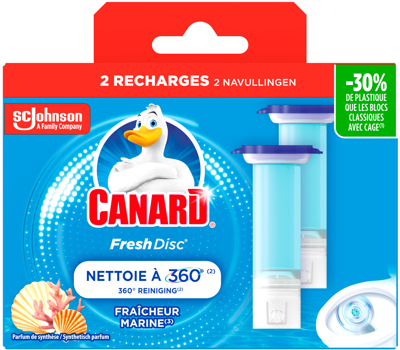 CANARD® FRESH DISC SUR LES PRODUITS PRÉSENTS EN MAGASIN DE LA GAMME code EAN 5000204328981 