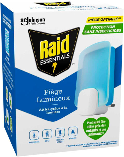  Diffuseur Électrique Piège Lumineux Raid Essentials code EAN 5000204331936 