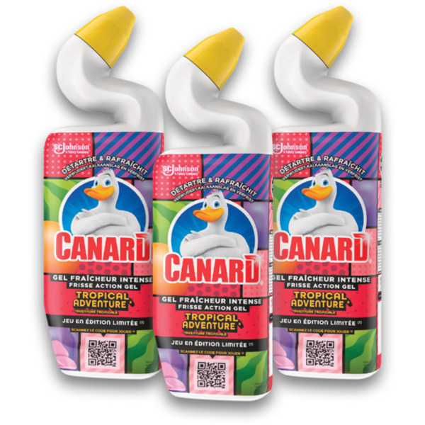 GEL FRAICHEUR INTENSE TROPICAL ADVENTURE
CANARD