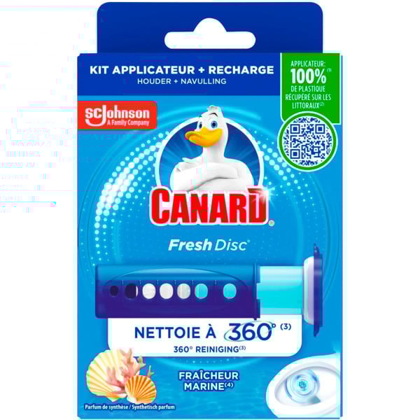  Nettoyant Wc Fresh Disc Fraîcheur Marine Canard code EAN 5000204350425 