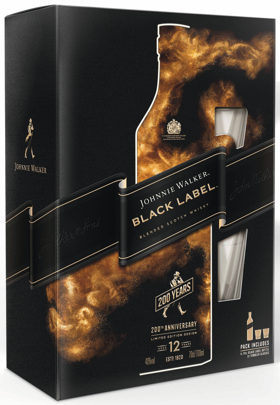 Johnnie Walker COFFRET 2 VERRES SCOTCH WHISKY BLACK LABEL Johnnie Walker code EAN 5000267182186 