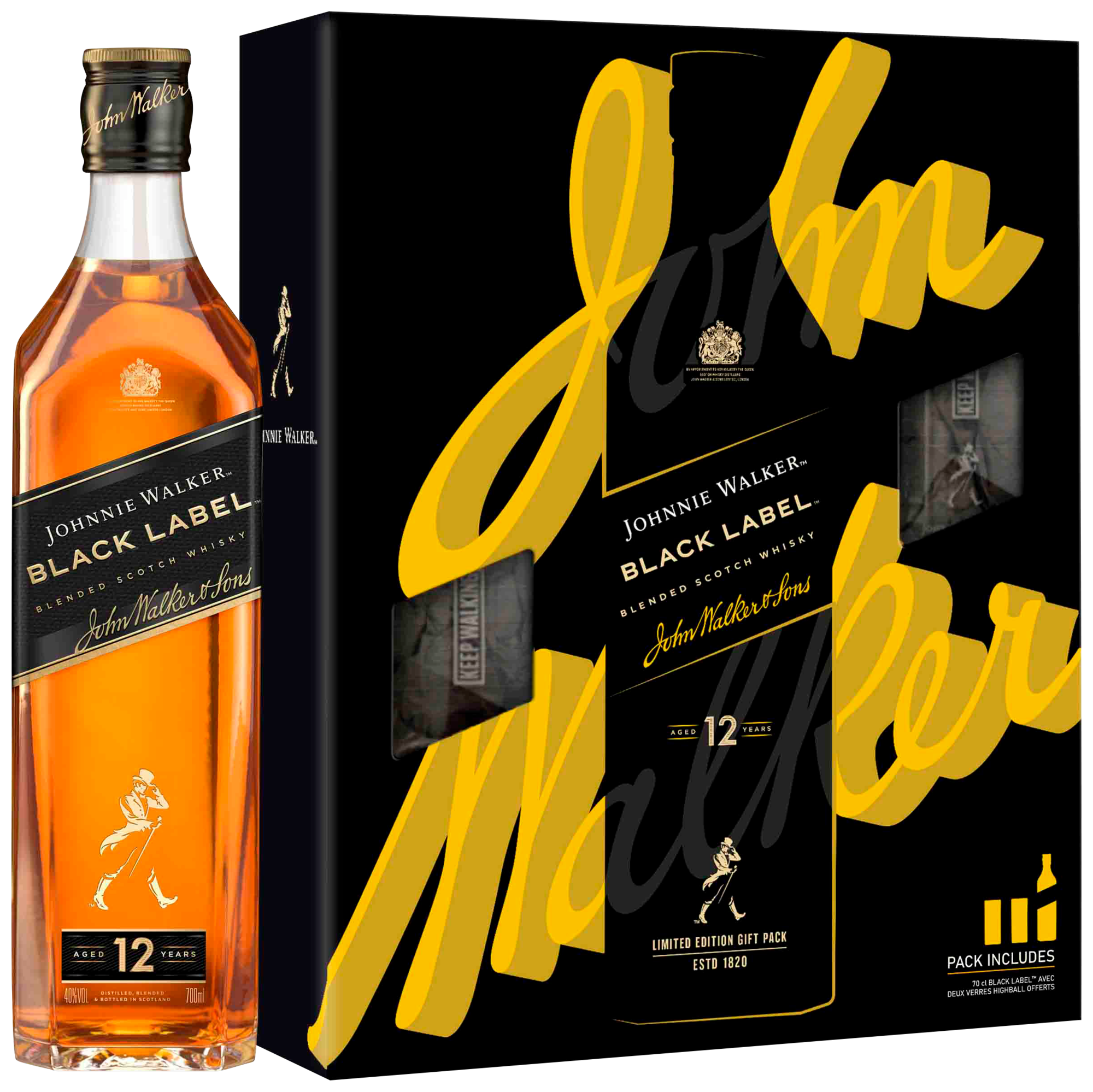 BLENDED SCOTCH WHISKY BLACK