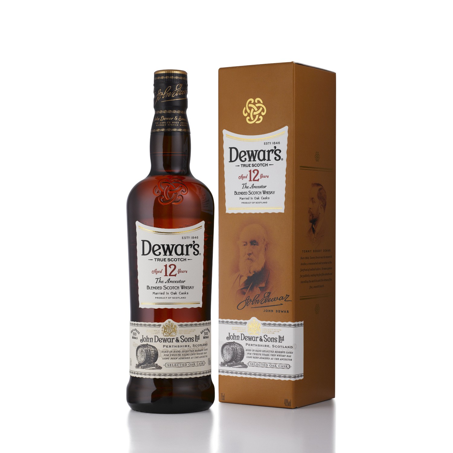 Whisky Blended Scotch 12 ans DEWAR'S