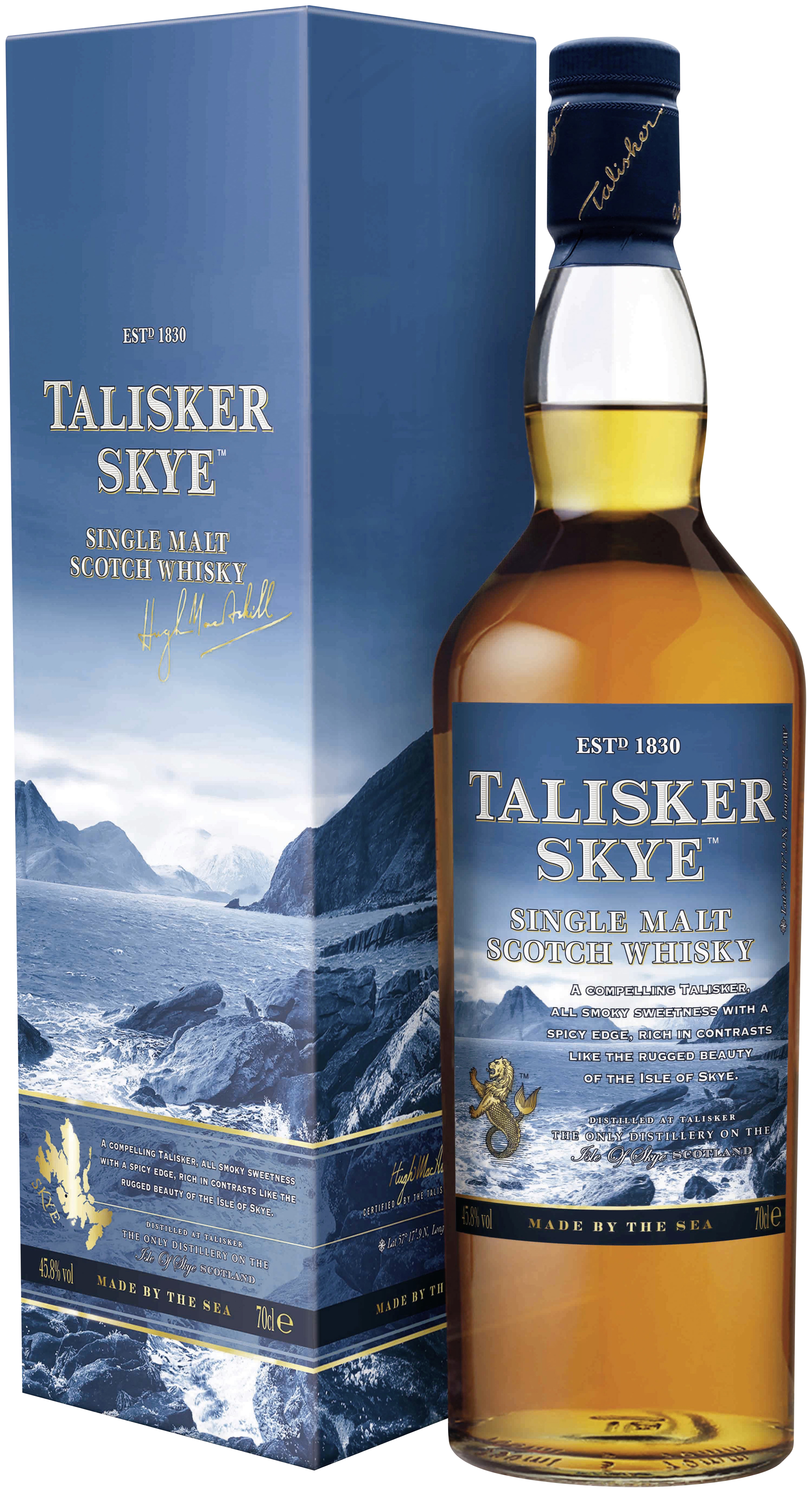 Talisker Skye Scotch whisky single malt code EAN 5000281038094 
