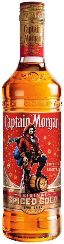 Captain Morgan RHUM SPICED GOLD Captain Morgan code EAN 5000281064116 