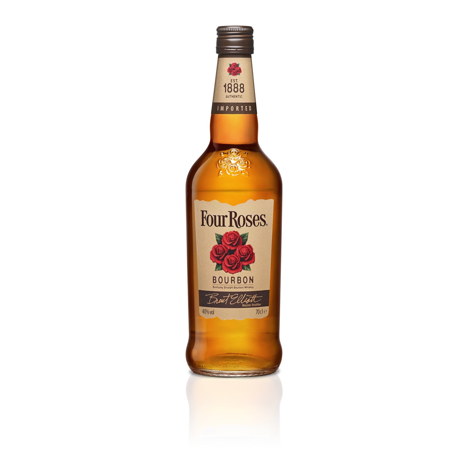 FOUR ROSES Bourbon Kentucky Straight Whiskey FOUR ROSES code EAN 5000299101100 