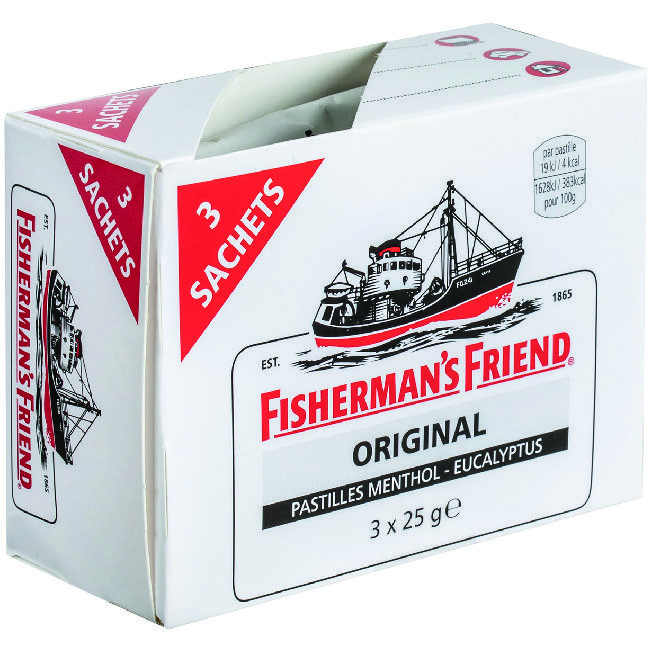  PASTILLES “FISHERMAN’S FRIEND” code EAN 5000357103459 