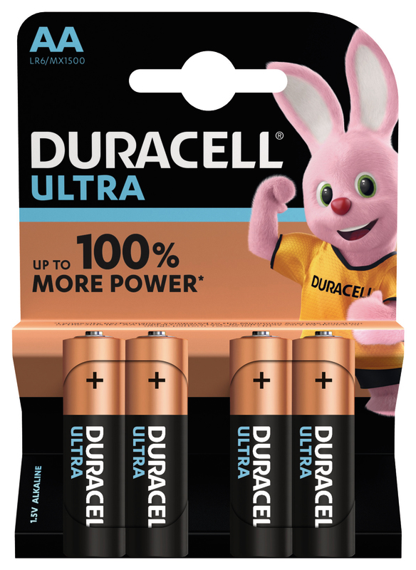 PILES ULTRA POWER AA X4 DURACELL