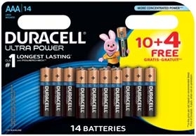 DURACELL ULTRA POWER 10+4(3)**
