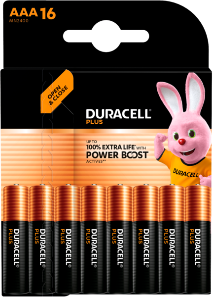 Lot De 16 Piles Plus Power Boost Lr03 Ou Lr6