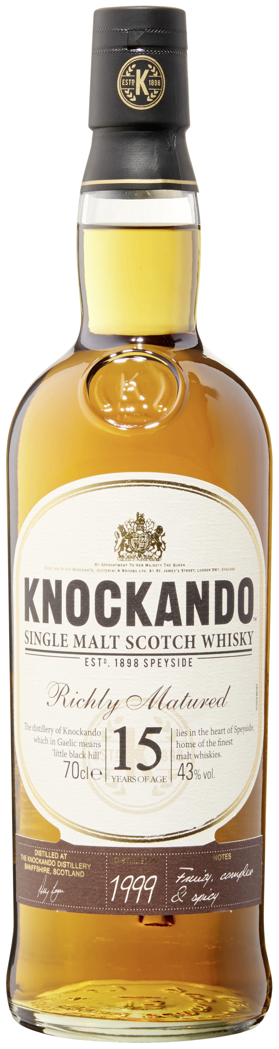 Scotch whisky single malt Knockando 15 ans 5010103927956 Knockando 15 ans Scotch whisky single malt Knockando 15 ans 5010103927956 Knockando 15 ans