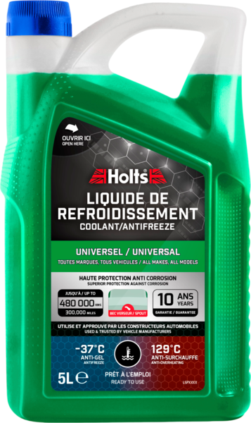 HOLTS LIQUIDE DE REFROIDISSEMENT 5L 
 code EAN 5010218012424 