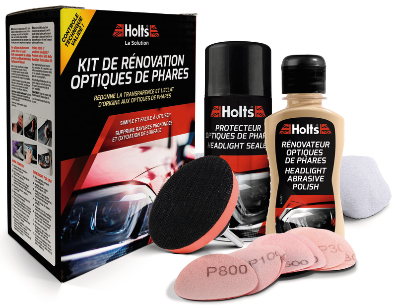 KIT RENOVE OPTIQUES DE PHARES (b) Holts 5010218511750 Holts KIT RENOVE OPTIQUES DE PHARES (b) Holts 5010218511750 Holts