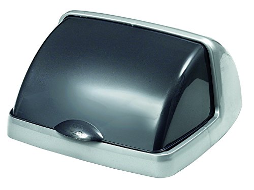 ADDIS Addis Poubelle à Pédale, gris métallique, 50 L, Metallic-Grey, 50L Roll Top 5010303059105 (5010303059105)