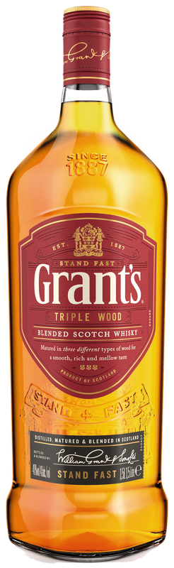 GRANT'S TRIPLE WOOD SCOTCH WHISKY GRANT'S TRIPLE WOOD code EAN 5010327202204 