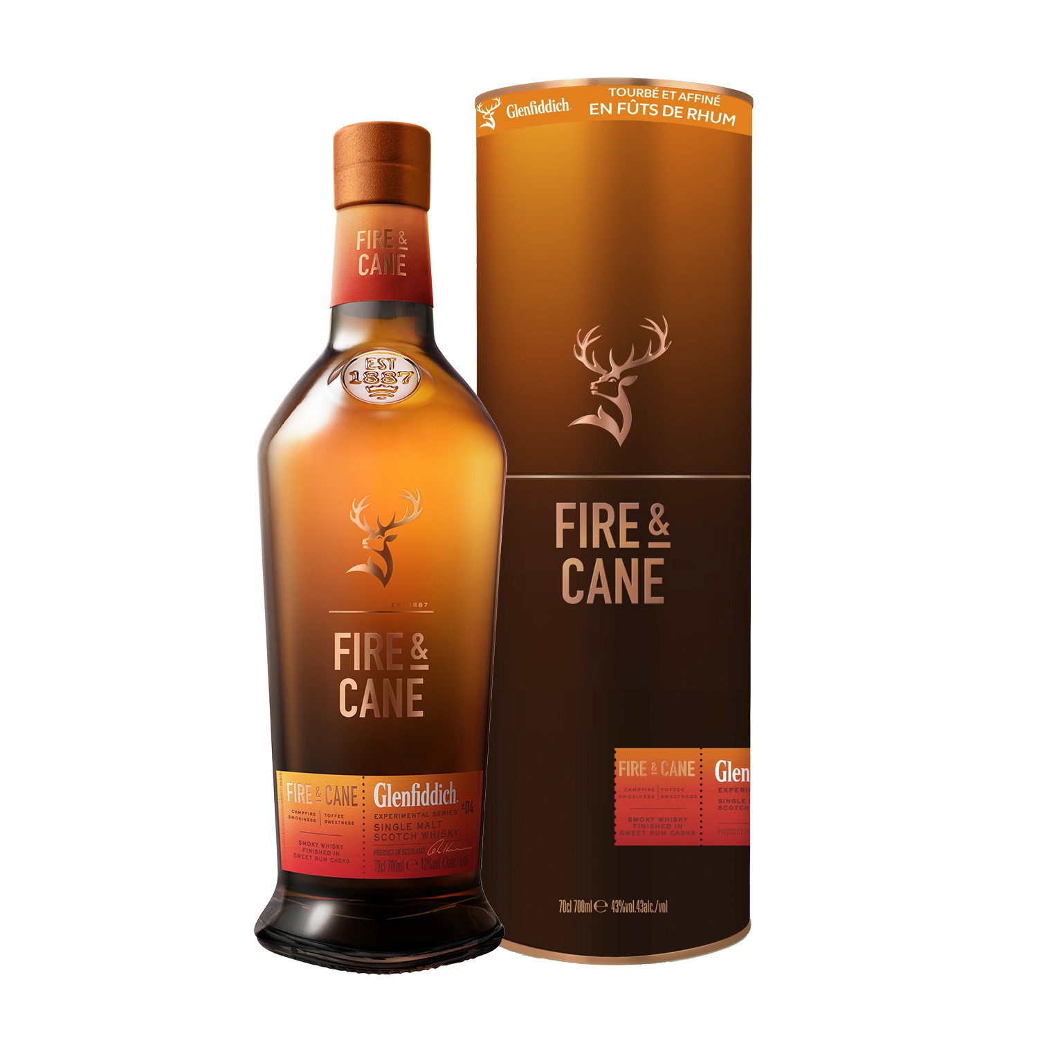 Whisky fire & cane GLENFIDDICH
