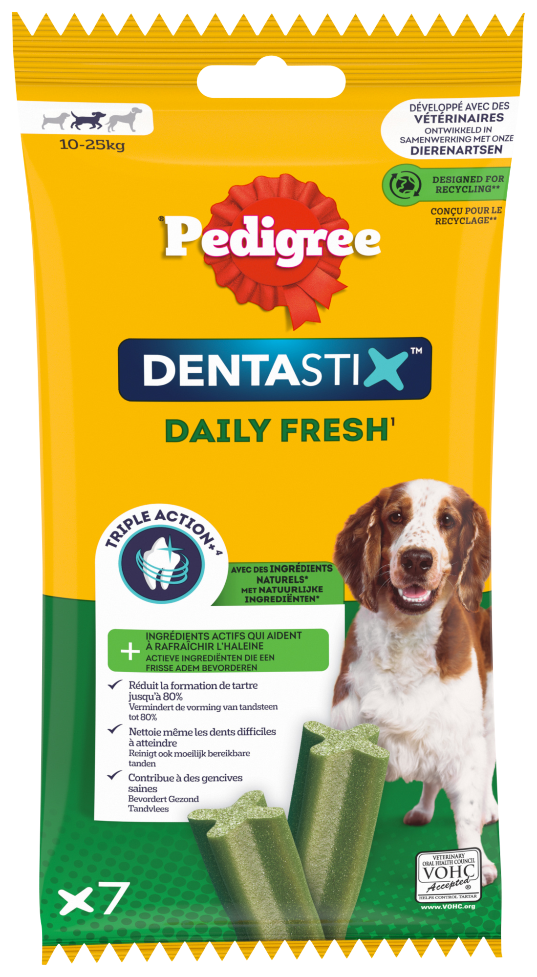 BÂTONNETS HYGIÈNE BUCCO-DENTAIRE POUR CHIEN DENTASTIX 5010394001526 PEDIGREE BÂTONNETS HYGIÈNE BUCCO-DENTAIRE POUR CHIEN DENTASTIX 5010394001526 PEDIGREE