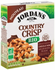 COUNTRY CRISP BIO CHOCOLAT NOIR & ÉCLATS DE FÈV...