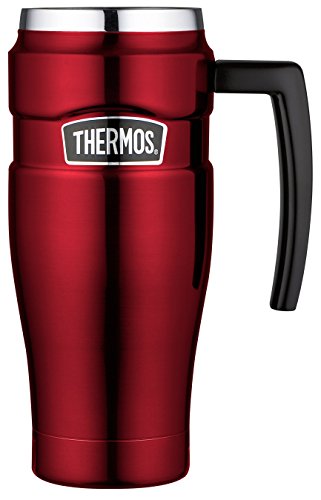 Tasse isotherme en inox 470 ml, rouge cranberry...