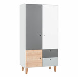 VOX Armoire 2 portes Oak/Bois CONCEPT code EAN 5010750 